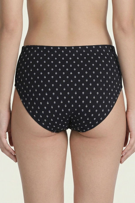 Zivame Medium Rise Full Coverage Hipster Panty (Pack of 3) - Multicolor — image 12